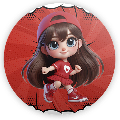 Mini Painel - Os Aventureiros - Sublimado 3D