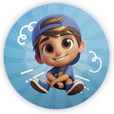 Mini Painel - Luccas Neto - Sublimado 3D