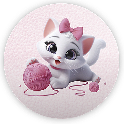 Mini Painel - Gata Marie - Sublimado 3D