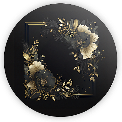 Mini Painel - Floral - Sublimado 3D