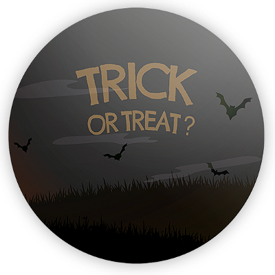 Mini Painel - Dia das Bruxas Halloween - Sublimado 3D