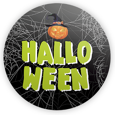 Mini Painel - Dia das Bruxas Halloween - Sublimado 3D