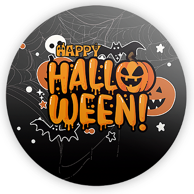 Mini Painel - Dia das Bruxas Halloween - Sublimado 3D