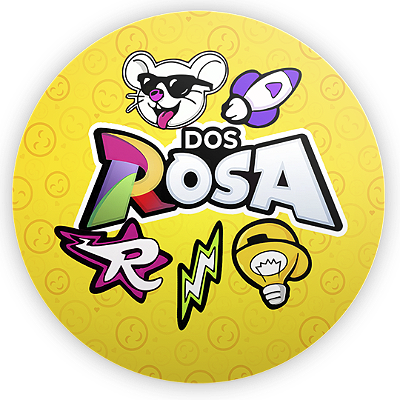 Mini Painel Sublimado 3D - Os Rosas