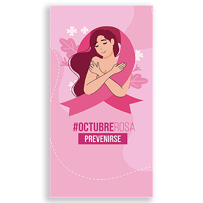 Capa Faixa Lateral Sublimado - Octubre Rosa ES