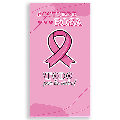 Capa Faixa Lateral Sublimado - Octubre Rosa ES