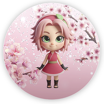 Mini Painel Sublimado 3D - Sakura