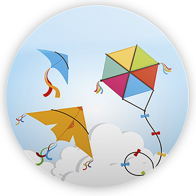 Mini Painel Sublimado 3D - Pipa