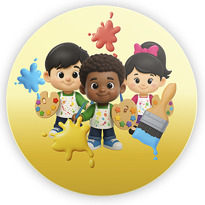 Mini Painel Sublimado 3D - Pintando O 7