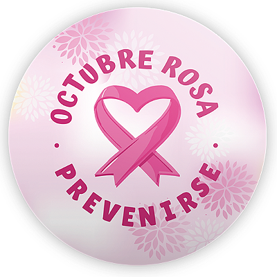 Mini Painel Sublimado 3D - Octubre Rosa ES