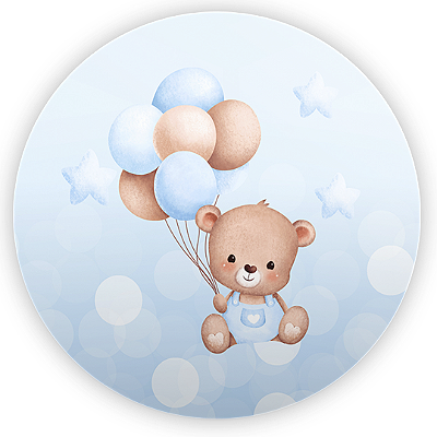 Mini Painel Sublimado 3D - Urso