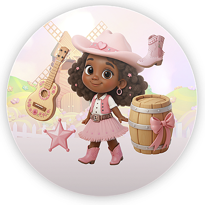 Mini Painel Sublimado 3D - Fazendinha