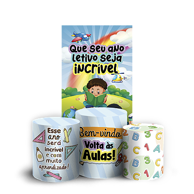 Faixa Lateral e Trio Cilindro Sublimado 3D Vest Facil - ABC