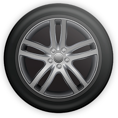 Mini Painel Sublimado 3D - Pneu Carro