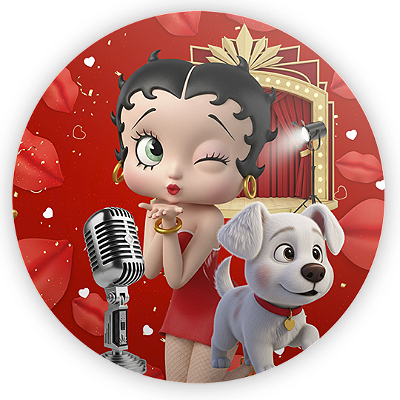 Mini Painel Sublimado 3D - Betty Potter