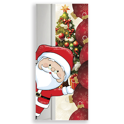 Capa Decorativa Porta Sublimação 3D - Porta de Natal