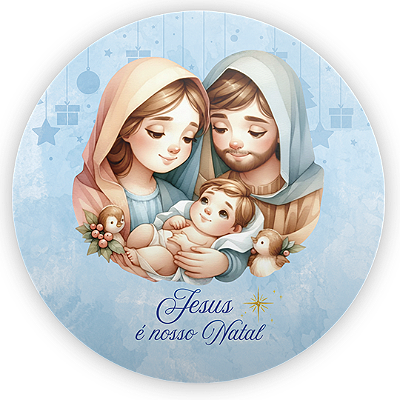 Mini Painel Sublimado 3D - Natal