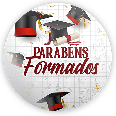 Mini Painel Sublimado 3D - Formatura Abc