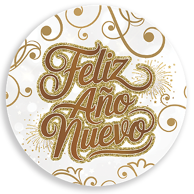 Mini Painel Sublimado 3D - Año Nuevo ES