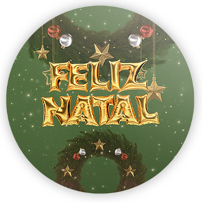 Mini Painel Sublimado 3D - Natal