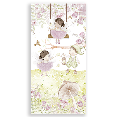 Faixa Lateral Sublimado 3D - Encanto