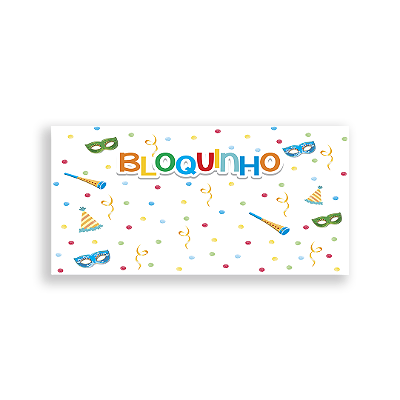 Painel Retangular Sublimado 3D - Carnaval