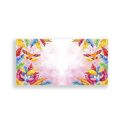 Painel Retangular Sublimado 3D - Carnaval