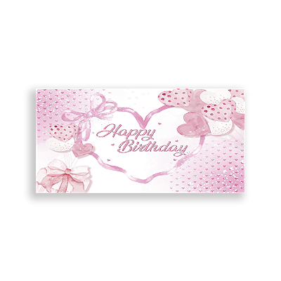 Painel Retangular Sublimado 3D - Aniversário