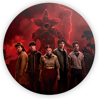 Capa Mini Painel Sublimado - Stranger Things