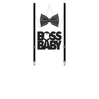 Capa Faixa Lateral Sublimado - Poderoso Chefinho