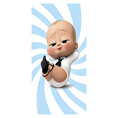 Capa Faixa Lateral Sublimado - Poderoso Chefinho