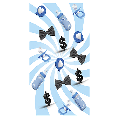 Capa Faixa Lateral Sublimado - Poderoso Chefinho