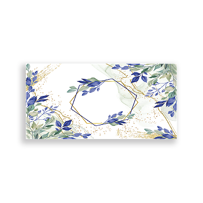 Capa Painel Retangular Sublimado - Floral