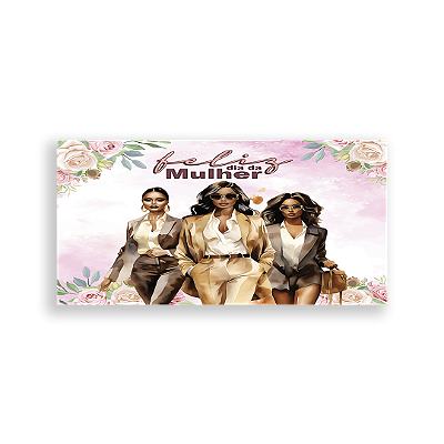 Capa Painel Retangular Sublimado - Dia Da Mulher