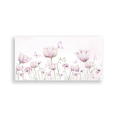 Capa Painel Retangular Sublimado - Jardim