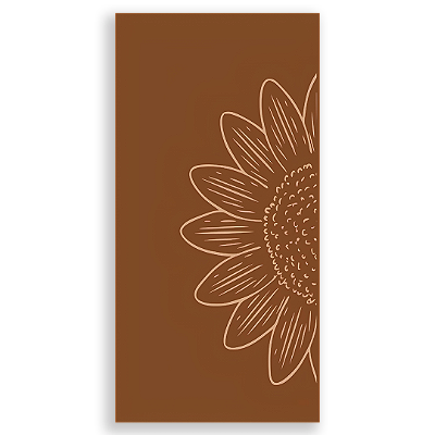 Capa Faixa Lateral Sublimado - Gratidão Floral