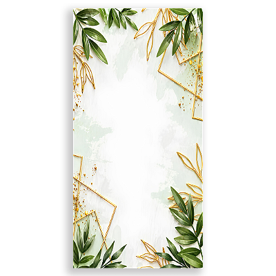Capa Faixa Lateral Sublimado - Gratidão Floral