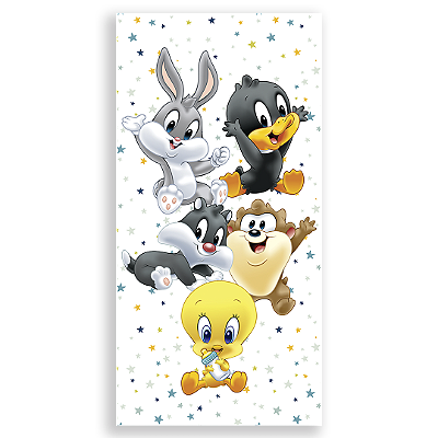 Capa Faixa Lateral Sublimado - Looney Tunes