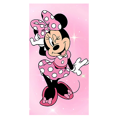Capa Faixa Lateral Sublimado - Minnie