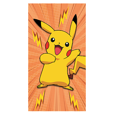 Capa Faixa Lateral Sublimado - Pokemon