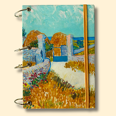 Fazenda na Provença - Van Gogh (1888) - Argolado - Capa Dura - A5