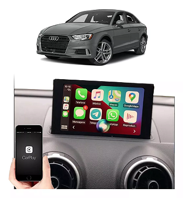 Interface Apple Carplay Androidauto Para Audi A3 2013 A 2020