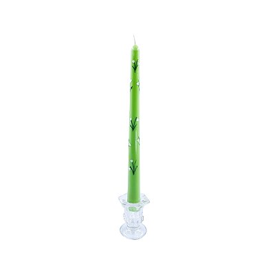 Vela Castiçal Bouquet - Verde