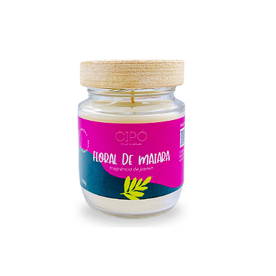 Vela Floral de Maiara (160g)