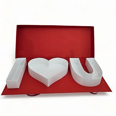 Caixa Cartonada I Love You 60x25x7