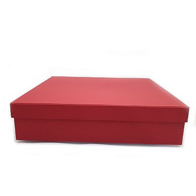 Caixa de Presente Tamanho 40x40x10 Cartonada em Papelão Rígido Utilitária ou Organizadora Pequim