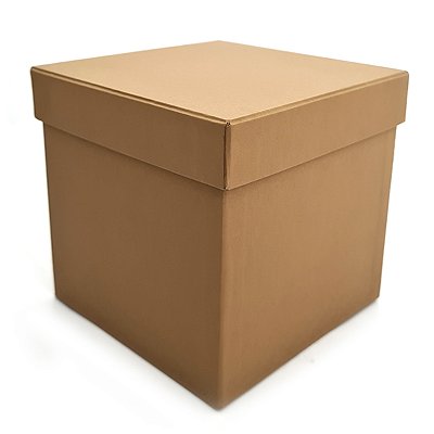 Caixa de Presente Quadrada 8x8x8 Cartonada