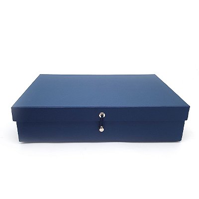 Caixa de Presente Tampa Presa 35x35x10 Cartonada