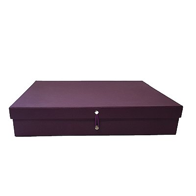 Caixa de Presente Tampa Presa 32x23x8 Cartonada