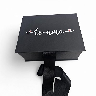 Caixa De Presente 21x15x10 Modelo Livro Mensagem Eu Te Amo